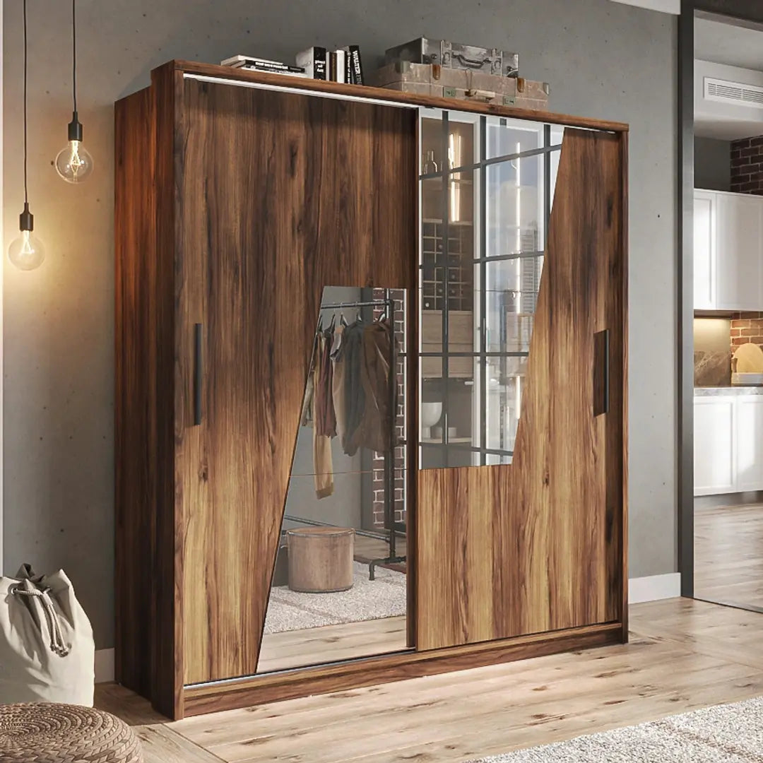 Idea ID24 Sliding Door Wardrobe 200cm Arthauss Furniture