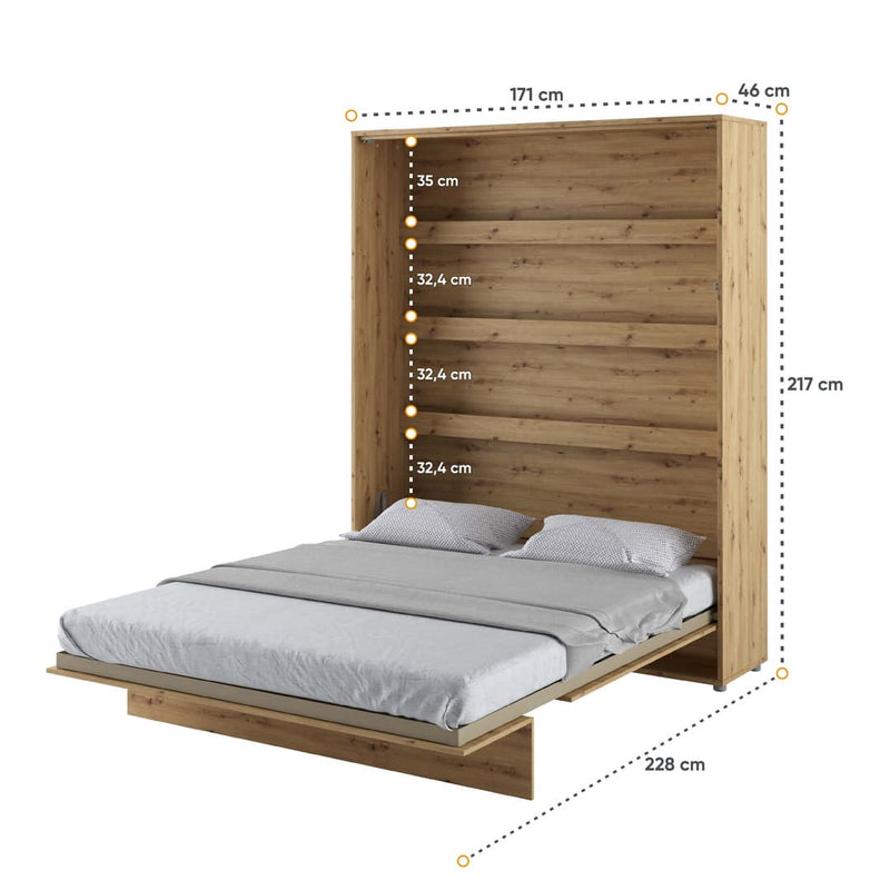 BC-12 Vertical Wall Bed Concept 160cm