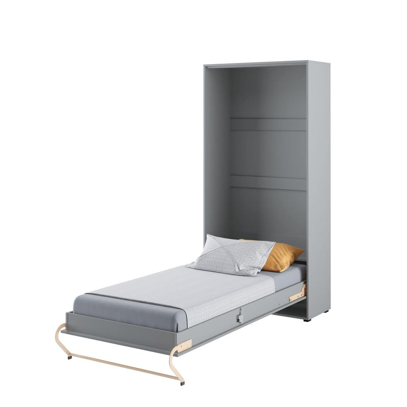 CP-03 Vertical Wall Bed Concept 90cm [Grey] - Open Wall Bed Image 2