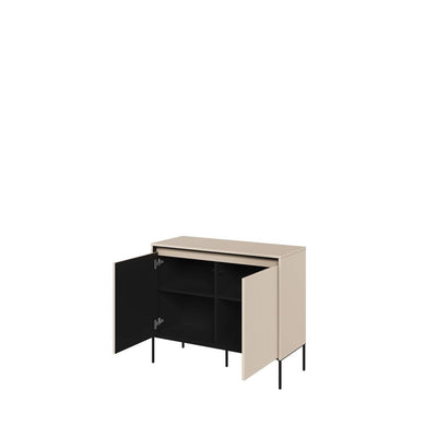 Trend TR-02 Sideboard Cabinet 98cm [Beige] - Interior Layout
