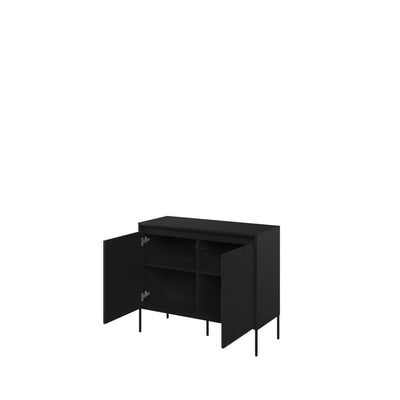 Trend TR-02 Sideboard Cabinet 98cm [Black Matt] -  Interior Layout