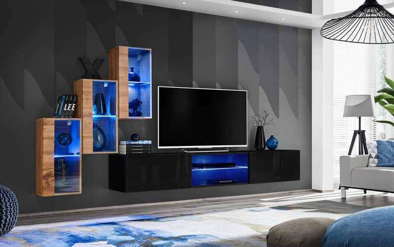 Switch XXII Wall Entertainment Unit For TVs Up To 60"