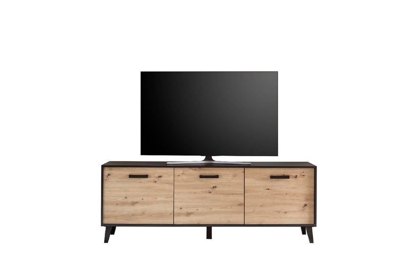 Artona 02 TV Cabinet 186cm [Oak] - White Background 2