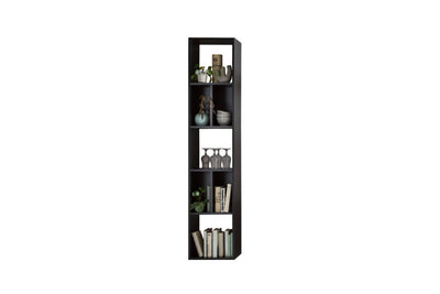 Artona 71 Bookcase 38cm [Black] - White Background 2