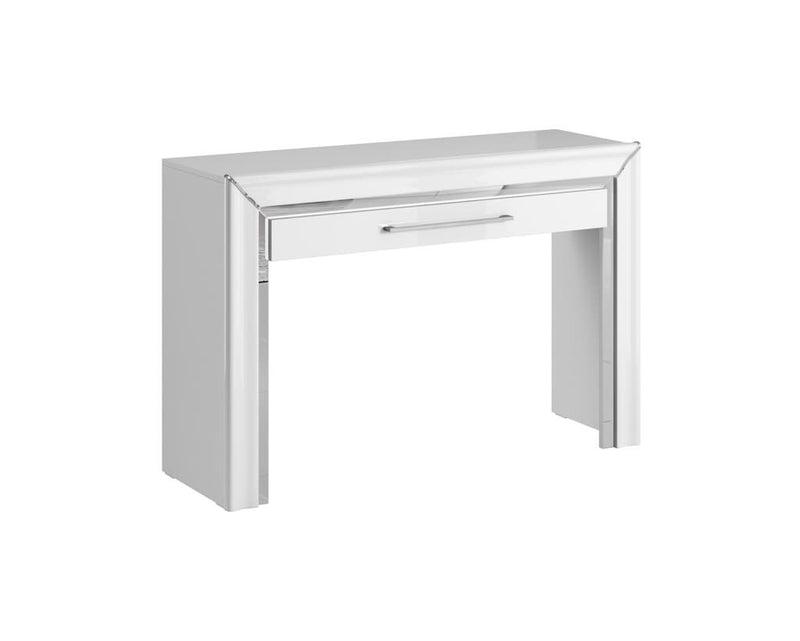 Arno Dressing Table 120cm [White] - White Background