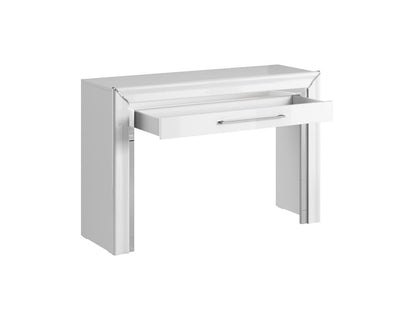 Arno Dressing Table 120cm [White] - White Background 2