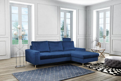 Corner Sofa Bed Collin - Lifestyle Image