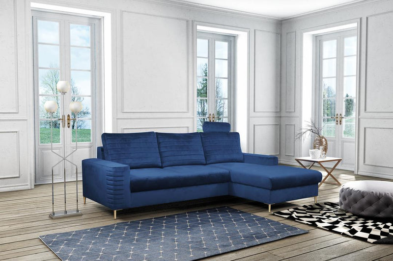 Corner Sofa Bed Collin - Lifestyle Image