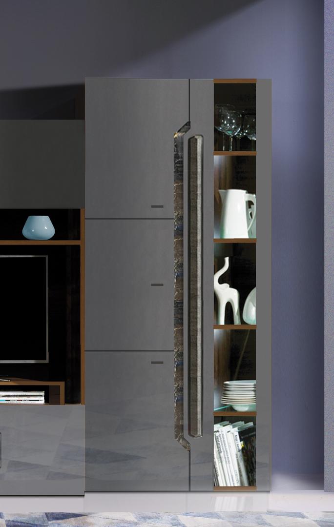 Davos D2 Tall Display Cabinet 90cm