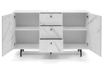 Veroli 01 Sideboard Cabinet 150cm [White] - Interior Layout