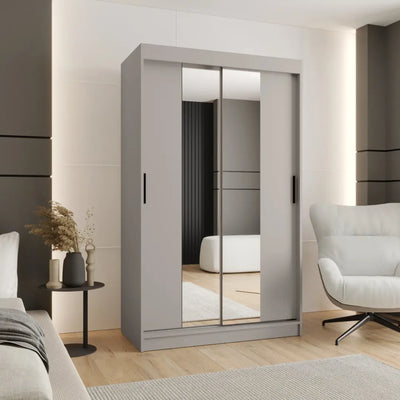 Rubino T1 Sliding Door Wardrobe 120cm
