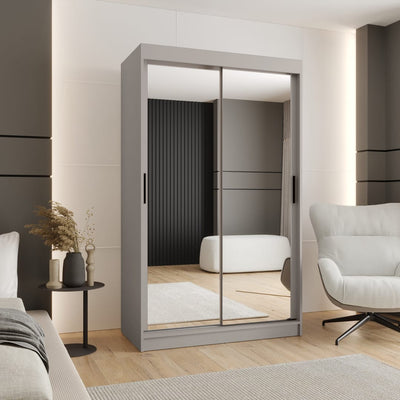 Rubino T3 Sliding Door Wardrobe 120cm