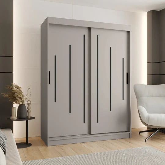 Rubino Y Sliding Door Wardrobe 150cm