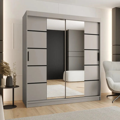 Rubino V4 Sliding Door Wardrobe 180cm