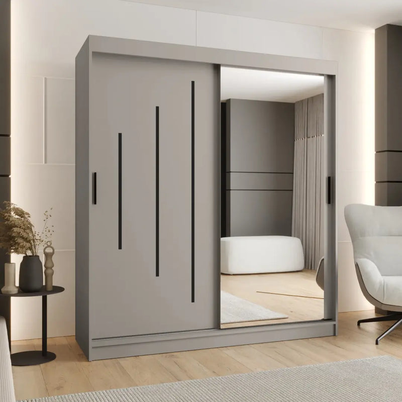 Rubino Y2 Sliding Door Wardrobe 180cm