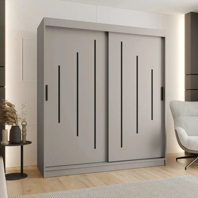 Rubino Y Sliding Door Wardrobe 180cm