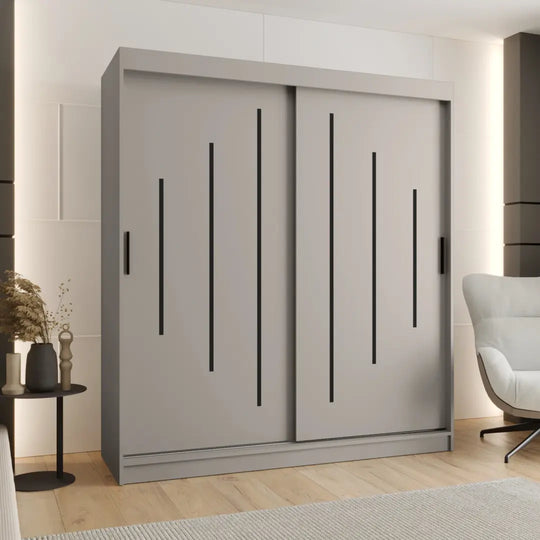 Rubino Y Sliding Door Wardrobe 180cm