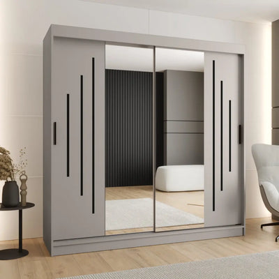 Rubino Y1 Sliding Door Wardrobe 200cm