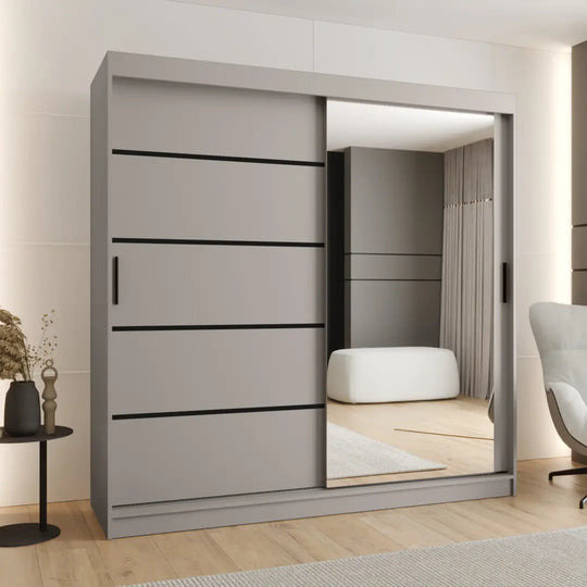 Rubino V2 Sliding Door Wardrobe 200cm