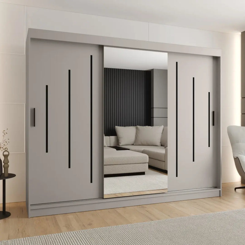 Rubino Y1 Sliding Door Wardrobe 250cm