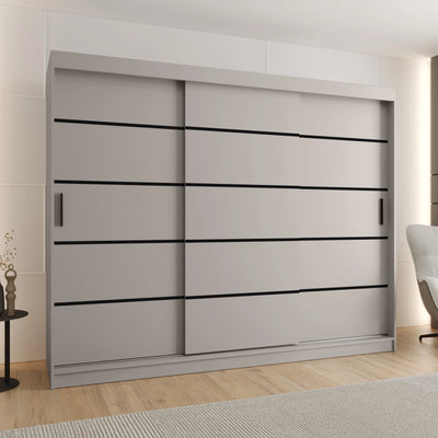 Rubino V1 Sliding Door Wardrobe 250cm