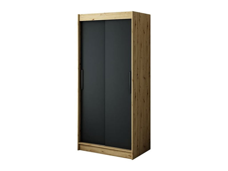 Leto T Sliding Door Wardrobe 100cm