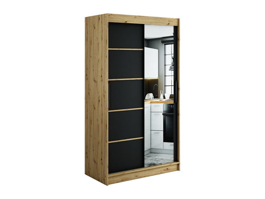 Leto V2 Sliding Door Wardrobe 120cm