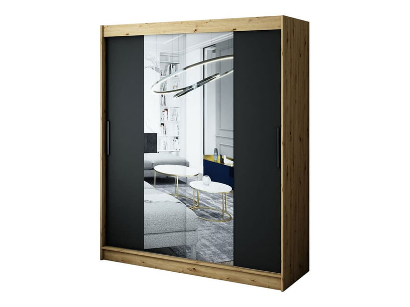 Leto T1 Sliding Door Wardrobe 180cm