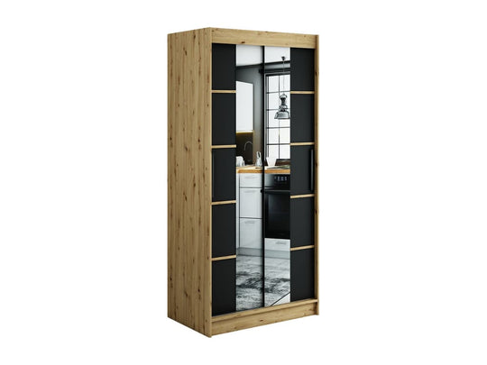 Leto V4 Sliding Door Wardrobe 100cm