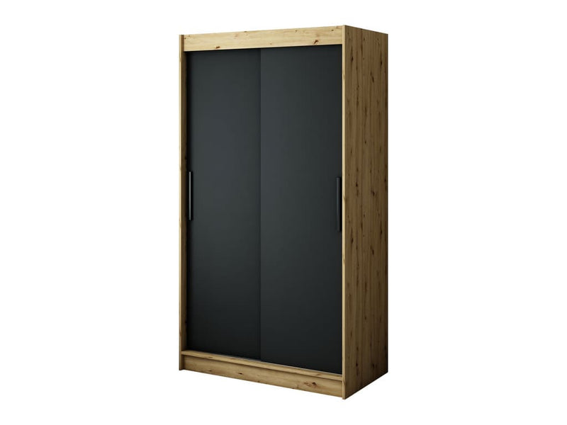 Leto T Sliding Door Wardrobe 120cm