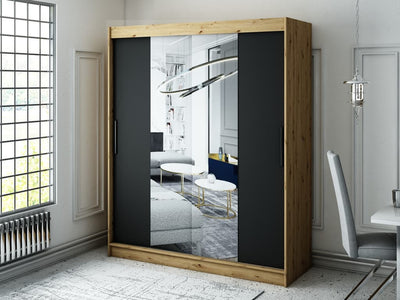 Leto T1 Sliding Door Wardrobe 180cm