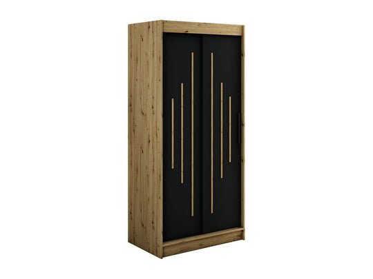 Leto Y Sliding Door Wardrobe 100cm