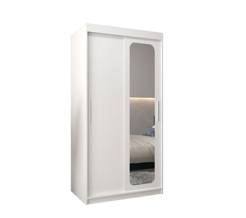 Uppsala T2 Sliding Door Wardrobe 100cm