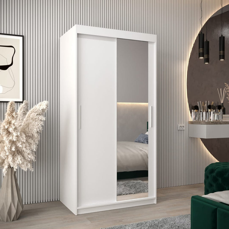 Tokyo II Sliding Door Wardrobe 100cm