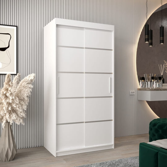 Verona 01 Sliding Door Wardrobe 100cm