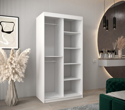 Verona 01 Sliding Door Wardrobe 100cm