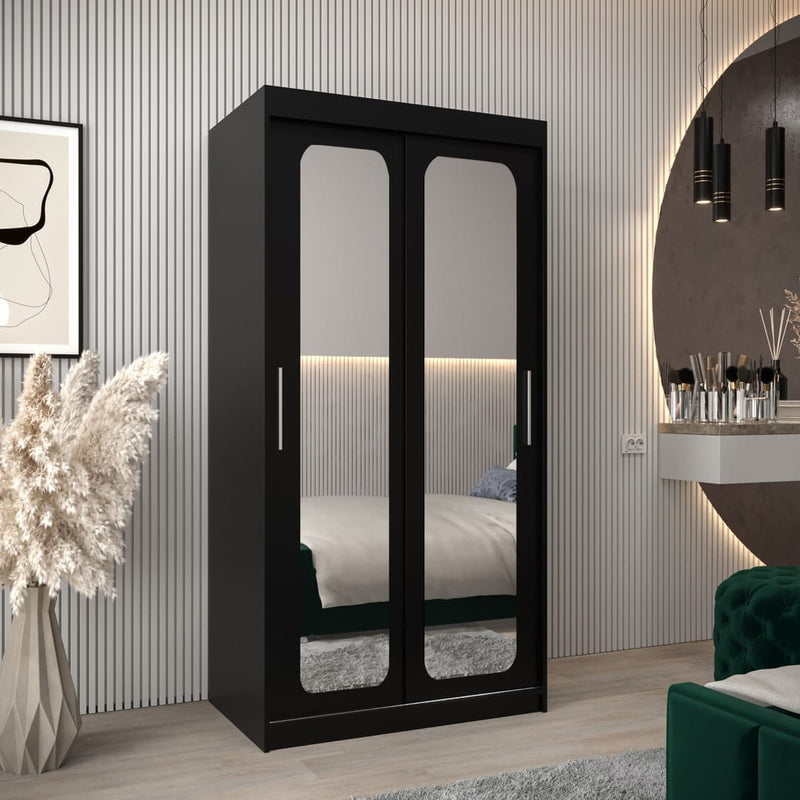 Uppsala T3 Sliding Door Wardrobe 100cm