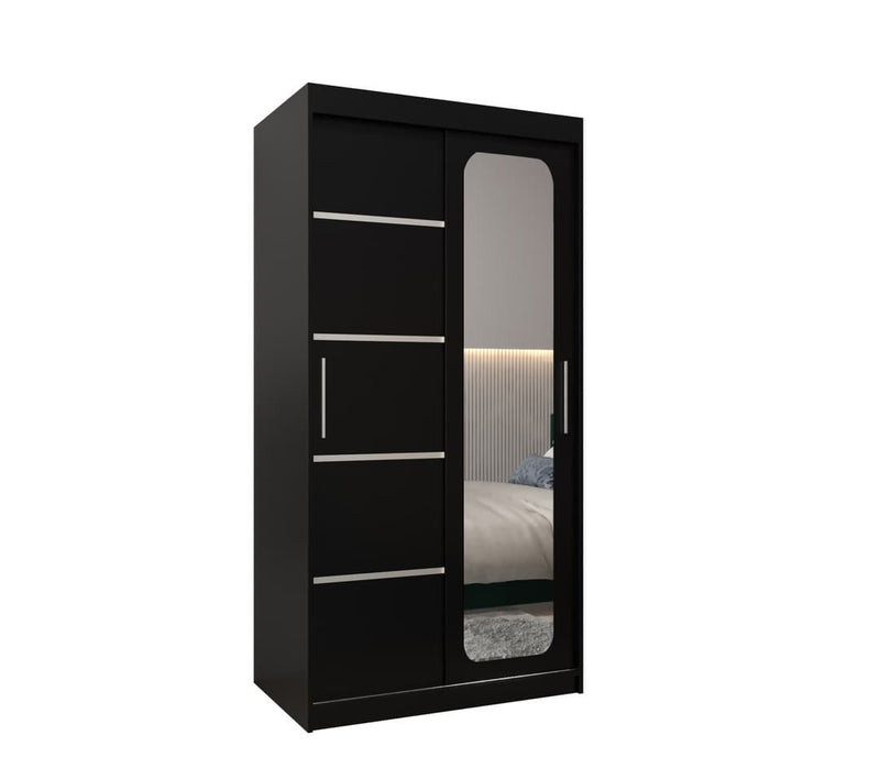 Uppsala V2 Sliding Door Wardrobe 100cm