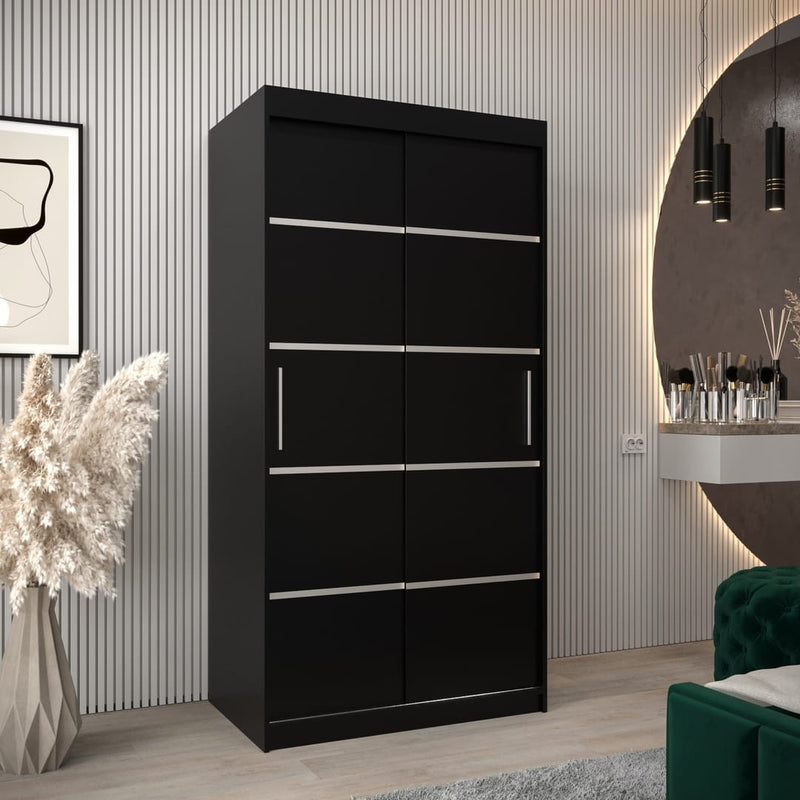 Verona 01 Sliding Door Wardrobe 100cm