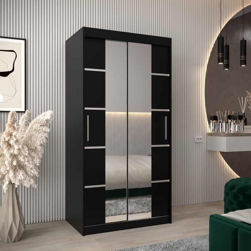 Verona 04 Sliding Door Wardrobe 100cm