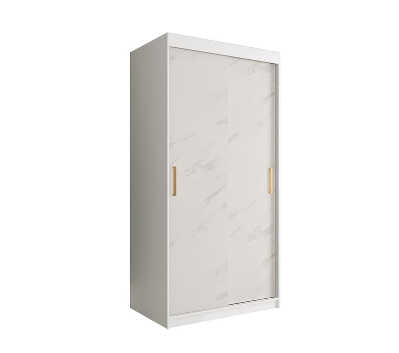 Geneva T Sliding Door Wardrobe 100cm