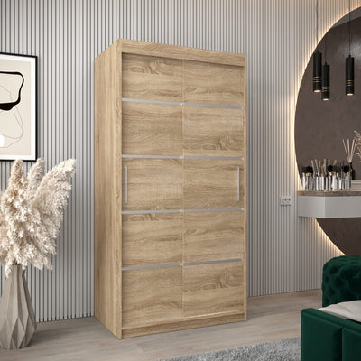 Verona 01 Sliding Door Wardrobe 100cm