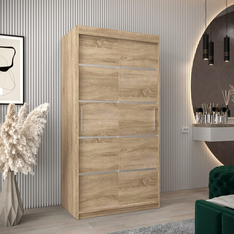 Verona 01 Sliding Door Wardrobe 100cm