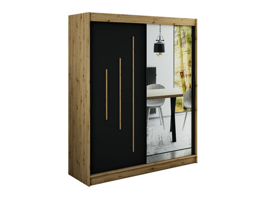 Leto Y2 Sliding Door Wardrobe 180cm