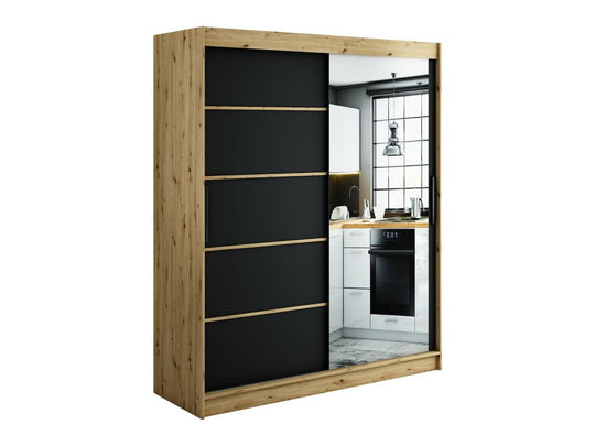 Leto V2 Sliding Door Wardrobe 180cm