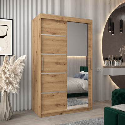 Verona 02 Sliding Door Wardrobe 120cm