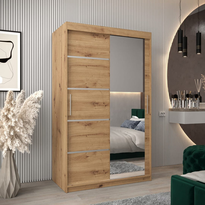 Verona 02 Sliding Door Wardrobe 120cm