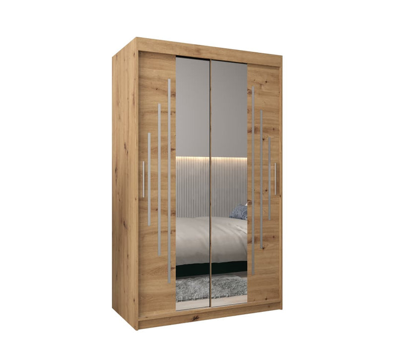 York I Sliding Door Wardrobe 120cm