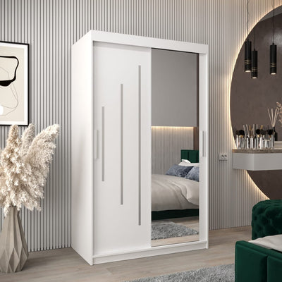 York II Sliding Door Wardrobe 120cm