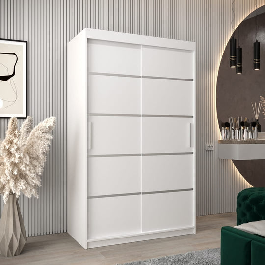 Verona 01 Sliding Door Wardrobe 120cm